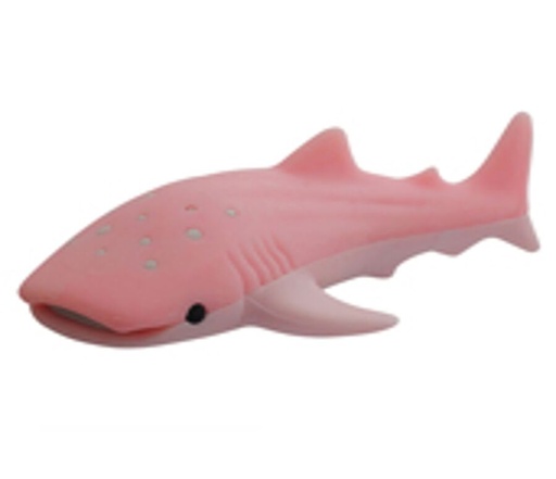 [ERBDOU164] Whale Shark Erasers - Pink (50 pcs/bag)