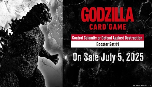 [4988104159861] [Godzilla Card Game] BP01 - Booster Set #1 - Booster Box