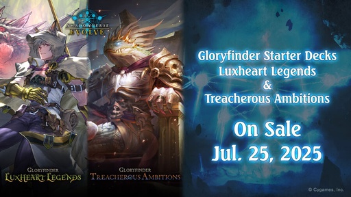 [8885021121406] [Shadowverse: Evolve] GFD01 Luxheart Legends Gloryfinder Starter Decks