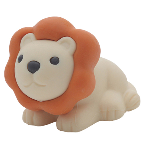 [ERBDOU098] Lion Erasers - White (50 pcs/bag)